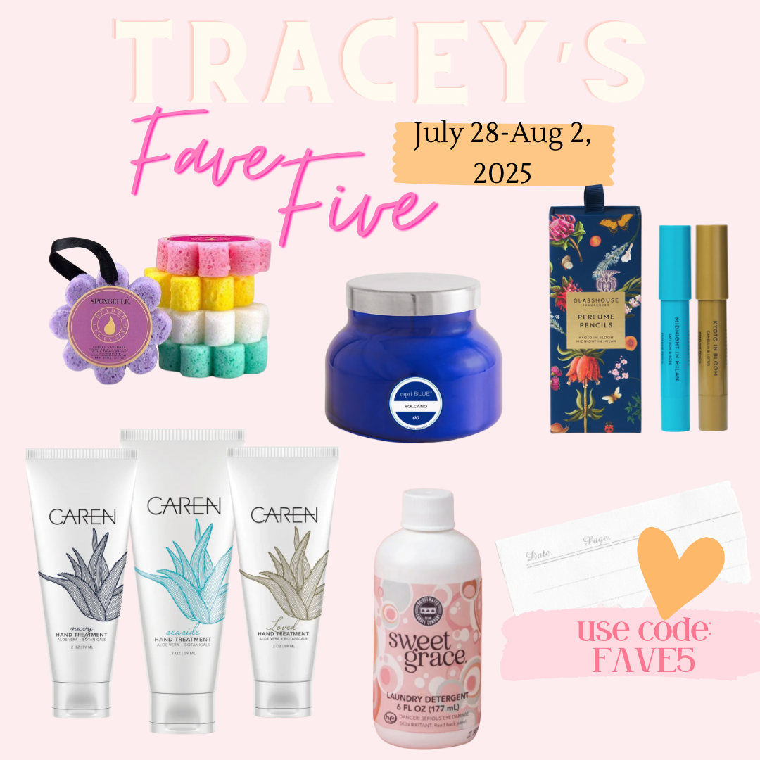 Tracey's Fave Five