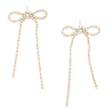 Noelle Bow Earrings