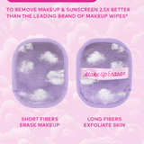 7-Day Makeup Eraser Set w/ Cosmetic Bag- Cloud 9