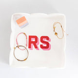 Acrylic Scalloped Catchall Tray