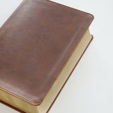 He Reads Truth Saddle Leather Touch Bible