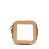 Personalizable Medium Clear Case in Latte