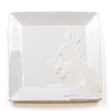June Bunny Embossed Platter