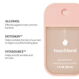 Glow Mist Revitalizing Hand Sanitizer- Rosewater