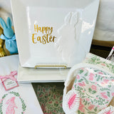 June Bunny Embossed Platter