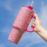 Glitter Party 40oz tumbler