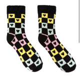 Hearts warm Plush Socks
