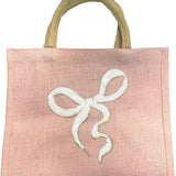 Sequin Bow Gift Tote