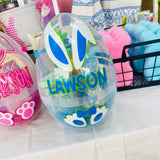 Custom Oversized Clear Easter Eggs