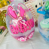 Custom Oversized Clear Easter Eggs