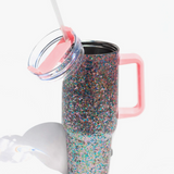 Glitter Party 40oz tumbler