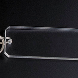 Oblong Acrylic Key Ring
