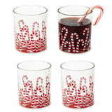 Peppermint Twist Double Old Fashioned Glass