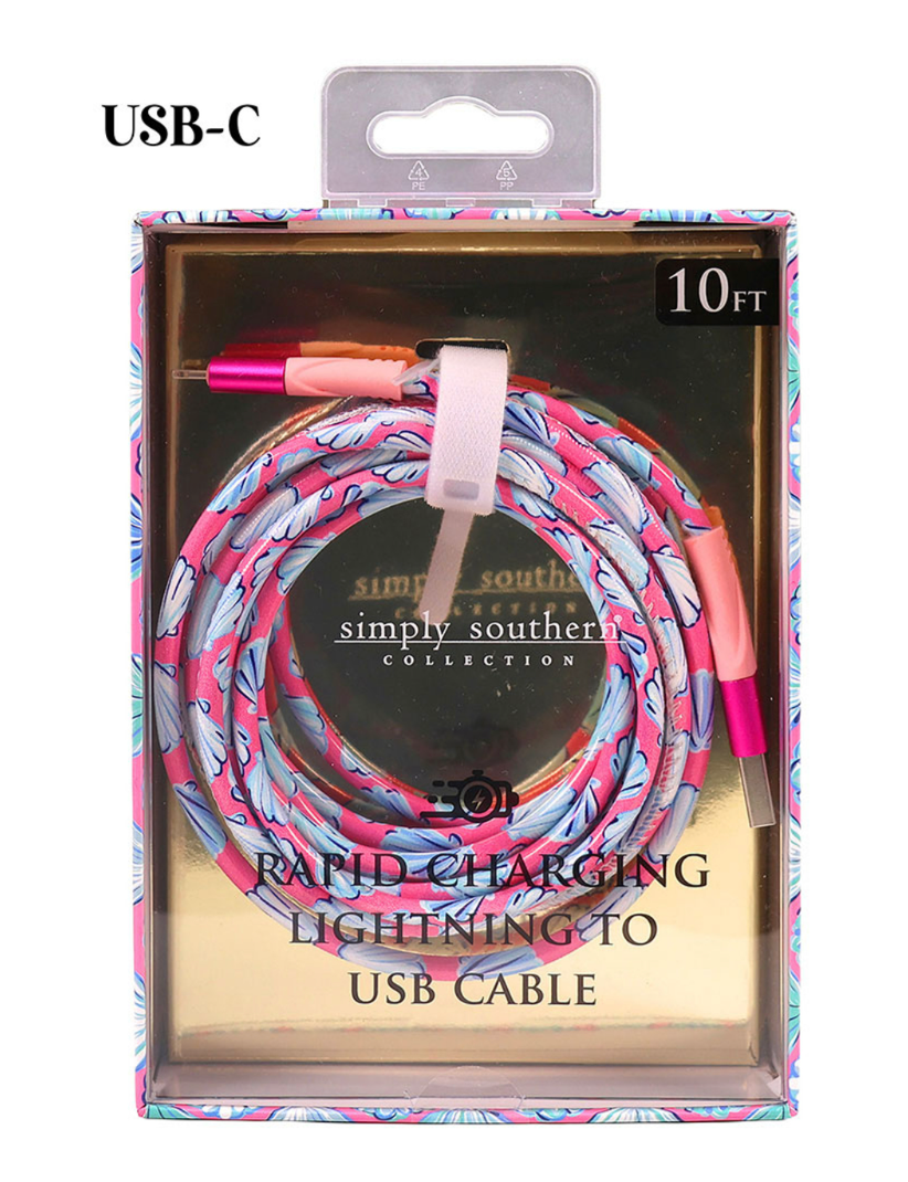 10 Foot Rapid Charging USB Cable