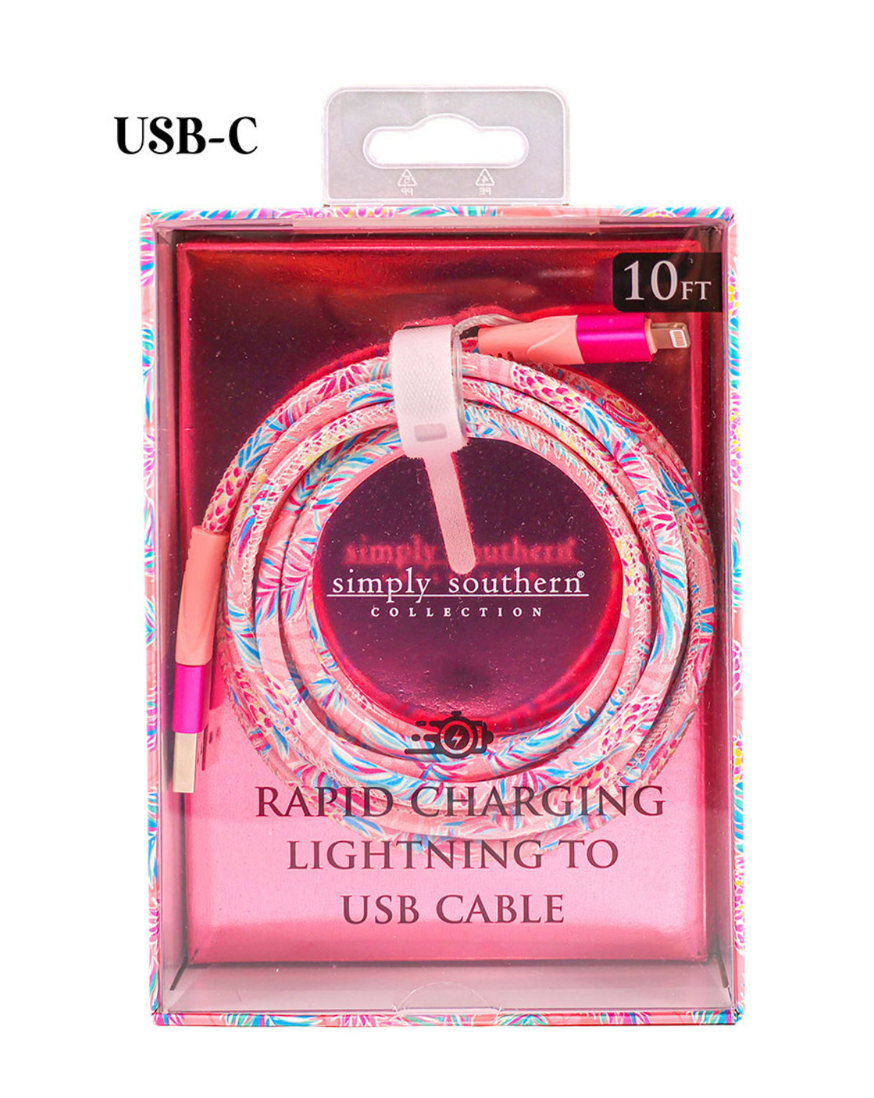 10 Foot Rapid Charging USB Cable