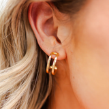 Raelynn Gold Hoops