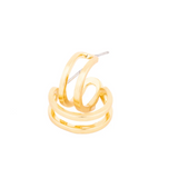 Raelynn Gold Hoops