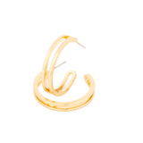 Raelynn Gold Hoops