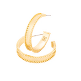 Nova Gold Hoop