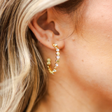 Gianna Gold Hoop