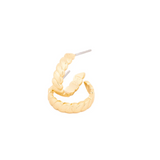 Addison Gold Hoop