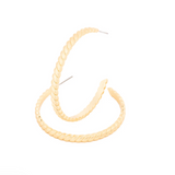 Addison Gold Hoop