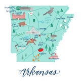 "Arkansas" Ceramic Mug