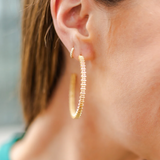 Aubrey Gold Hoops