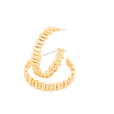 Aubrey Gold Hoops