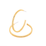 Aubrey Gold Hoops