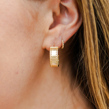 Skylar Gold Hoop