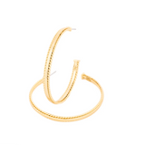 Skylar Gold Hoop