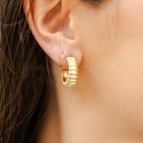Adeline Gold Hoop