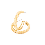 Adeline Gold Hoop