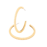 Adeline Gold Hoop