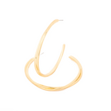 Kat Gold Hoop