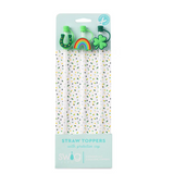 St. Patrick's Day Straw Topper Set