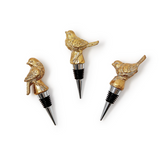 Gold Bird Bottle Stopper