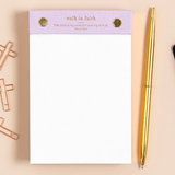 Walk In Faith Desktop Notepad