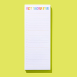 "Best Teacher Ever" List Pad