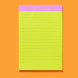 "Teachers Like You" List Pad