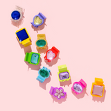 Gemstone Claw Clips