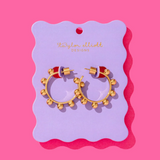 Dottie Gold Hoop