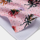 Bows and Dots Tea Towel