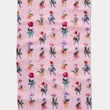 Bows and Dots Tea Towel