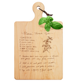 16x10" Maple Artisan Recipe Board