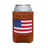 American Flag Can Cooler