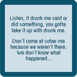 Drinks On Me Coasters