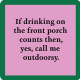 Drinks On Me Coasters