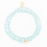 Paris Initial Bracelets